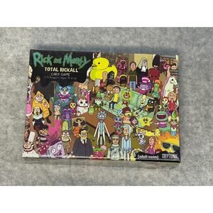 Rick and Morty~ Total Rickall Cooperative Card Game Adult Swim 2-5 Players NEW